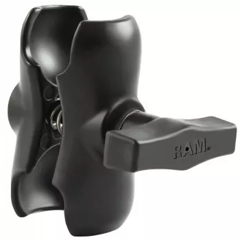 Brazo de conexión corto RAM Mounts – bola C (1.5), aprox. 90 mm (RAM-201U-B)