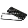 Teclado gaming mecánico Sharkoon Crystal Shark Negro DE con iluminación RGB