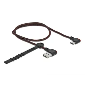Cable USB DeLOCK EASY-USB 2.0 conector macho Type-A a conector macho Type-C 0,5 m negro