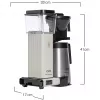 Cafetera Moccamaster 1,25L KBG 741 beige