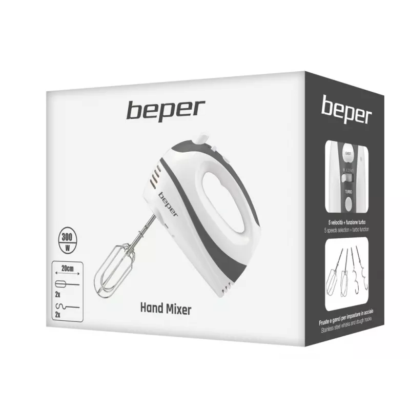 Batidora de mano Beper P102SBA100