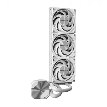 Refrigeración líquida Montech HyperFlow Silent AiO - 360 mm, blanco