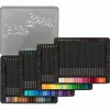 Faber-Castell Black Edition lápices de colores, 100 uds. en caja metálica (116490)