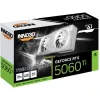 Tarjeta gráfica Inno3D GeForce RTX 5060 Ti — 16 GB GDDR7, PCIe 5.0, 448 GB/s, 250 mm, 2 ranuras, blanco