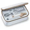 Set de manicura y pedicura Beurer MP64 blanco con 10 accesorios – lima de uñas eléctrica