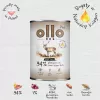 Ollo Plus Colágeno Ciervo 400 g Lata de comida para perros
