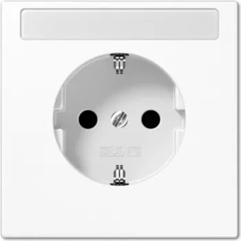Caja empotrable JUNG LS 1520 NA WW, tipo F, blanca