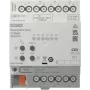 Actuador de calefacción KNX Jung 6 canales con regulador 36006 1S R, montaje en carril DIN