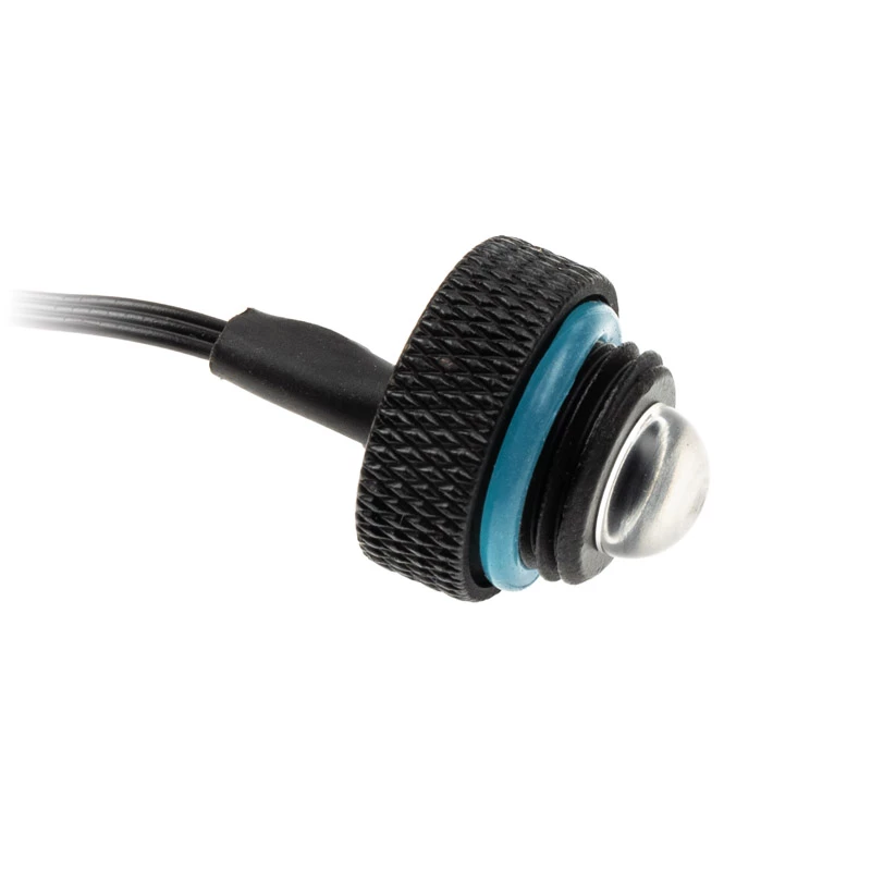 Tapón de cierre XSPC ARGB LED, G1/4, 5V 3Pin - negro