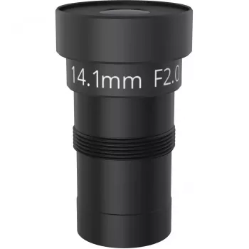 Objetivo para cámara de seguridad AXIS 03140-001 – 14,1 mm de distancia focal, 31° de ángulo de visión horizontal, negro