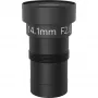 Objetivo para cámara de seguridad AXIS 03140-001 – 14,1 mm de distancia focal, 31° de ángulo de visión horizontal, negro
