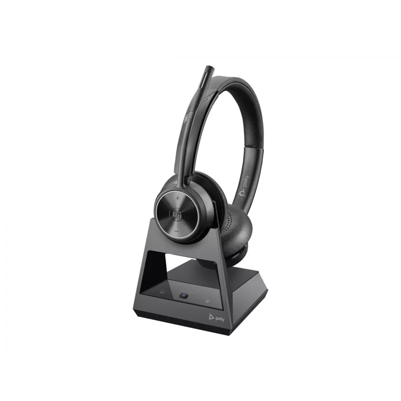 Poly Savi 7320 Estéreo Microsoft Teams Certified DECT 1880-1900 MHz Top EMEA - INTL English Loc enchufe Euro