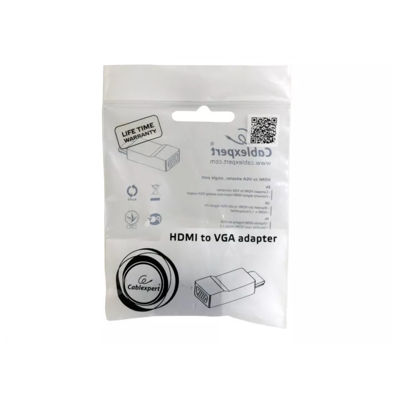 Adaptador de cable Gembird A-HDMI-VGA-001