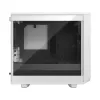 Fractal Design Meshify 2 Nano - Torre Mini-ITX (cristal templado) - sin fuente de alimentación (ATX) - blanco - USB/audio (FD-C-MES2N-02)