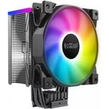 Disipador de CPU PCCOOLER GI-D56A ventilador de 120 mm hasta 2000 rpm, refrigeración por aire para procesadores