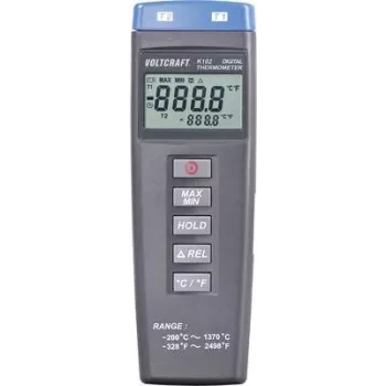 Voltcraft K102 medidor de temperatura, termómetro -200 - +1370 °C tipo K (308)
