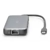 Estación de acoplamiento USB-C Digitus DA-70915 8 en 1 100W Power Delivery