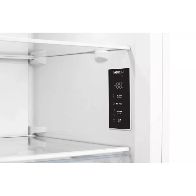Congelador vertical Gorenje FN617EEW5 — 240 L, No Frost, 172 cm de altura, independiente, blanco, indicador, clase energética E