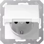 Caja empotrable JUNG AS 1520 BFKL WW tipo F blanco para montaje empotrado