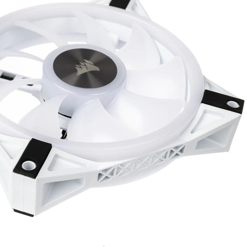 Ventilador de carcasa Corsair iCUE QL120 120mm ARGB - blanco
