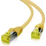 Cable de red Helos 263787 amarillo 30 m Cat6a S/FTP