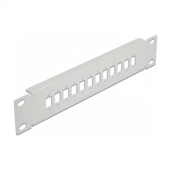 Panel de parcheo de fibra óptica DeLOCK 10