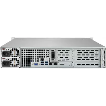 Supermicro SuperChassis 825TQC-R802WB Caja para servidor rack 2U, 800 W, negro