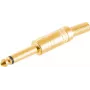 Conector macho mono 6,3 mm ShiverPeaks 50600-G – conector macho de audio de metal dorado