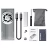Carcasa externa GrauGear M.2 NVMe con ventilador 20Gbit - Carcasa para unidad - Carcasa (G-M206-20G-F)