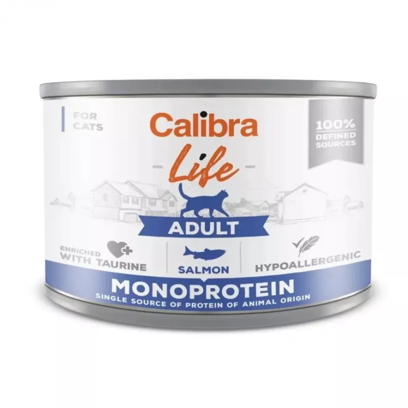 CALIBRA Cat Life Sensitive cordero - Comida húmeda para gatos - 200g