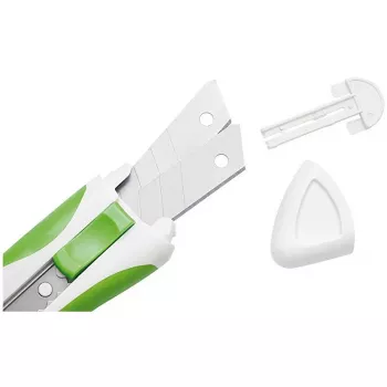 Cortador de hojas romas Wedo COMFORTLINE verde blanco