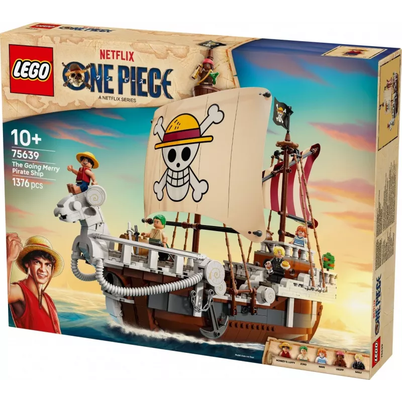 Set LEGO The Going Merry barco pirata 75639 — modelo de ladrillos One Piece