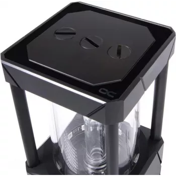 Alphacool Eisbecher Aurora D5 Acetal/Vidrio - 150mm (15382)