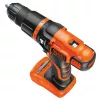 Taladro con empuñadura de pistola Black & Decker BDCH188N-XJ 1350 rpm, 18 V