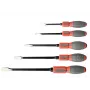 FORGE Juego de destornilladores 5 piezas RWWc 0,8x5,5, 1,0x6,5, 1,2x8,0, 1,6x10, 2,0x13