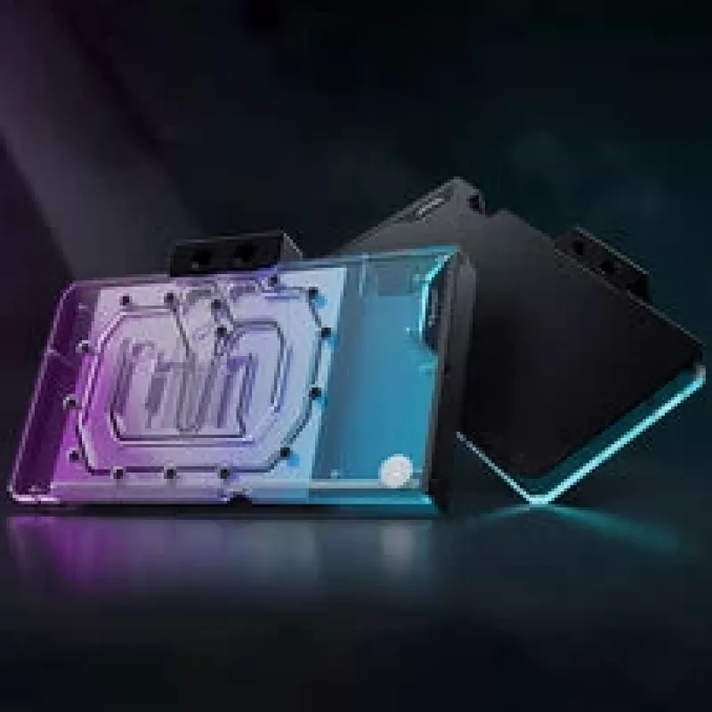 Bloque de agua para GPU EKWB EK-Quantum Vector³ Master RTX 5090, D-RGB, backplate - acrílico