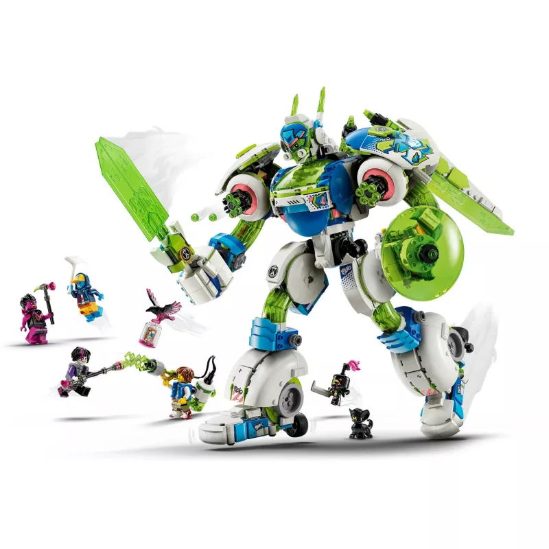 Juguete de construcción LEGO Mateo y Z-Blob el Mech Caballero Set 71485 — Minifigura y set de juego de mech construible