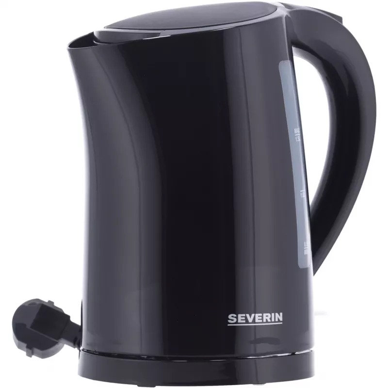 Severin WK 3498 Hervidor de agua 1,5 L 2200 W Negro