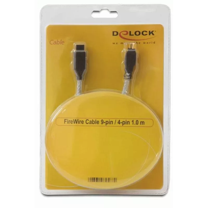 Cable FireWire A/B DeLOCK 82588 1,0 m gris