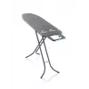 Leifheit Classic M Black 72486 tabla de planchar de tamaño completo, 120 x 38 cm, altura 69–88 cm, negra