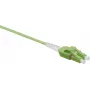 Cable de parcheo de fibra óptica Helos cable de parcheo de fibra óptica Uniboot LC/LC Duplex 50/125µm OM5 10,0m verde
