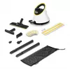 Kärcher SC 2 Deluxe EasyFix 1.513-400.0 limpiador a vapor cilíndrico, 1500 W, 1 l, 3,2 bar, vapor regulable, cable de 4 m, blanco/negro