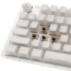 Teclado Ducky One 3 RGB gaming USB QWERTY inglés US blanco