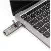 Memoria flash USB DeLOCK 54012 256 GB USB Type-C gris