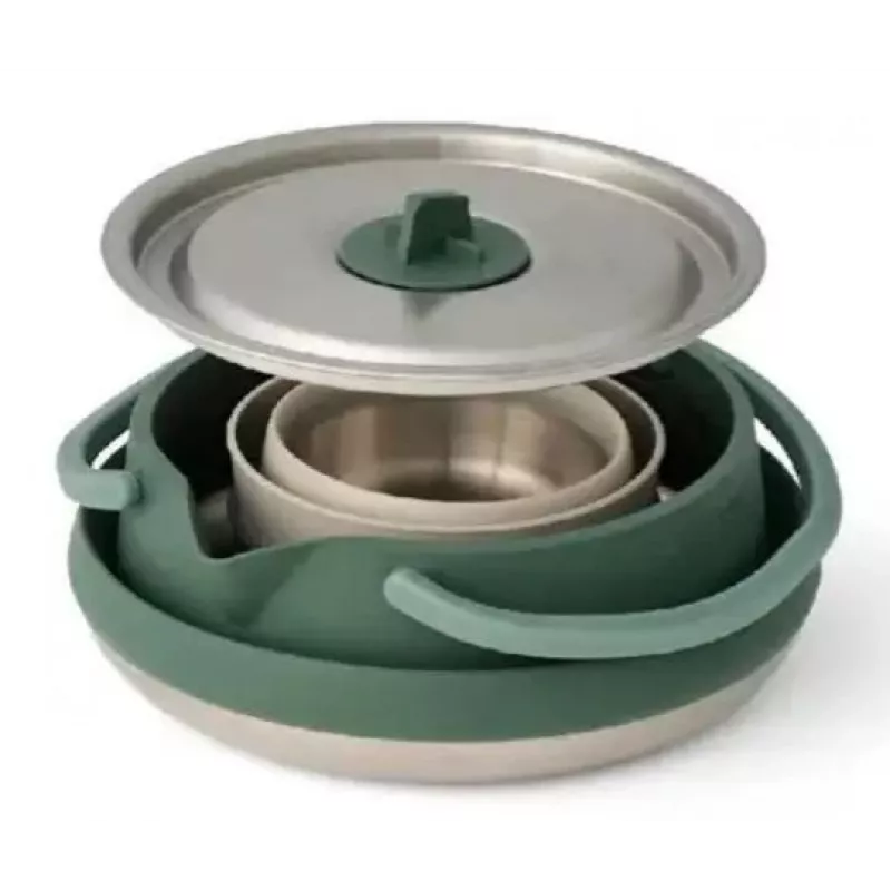 SEA TO SUMMIT Detour set de cocina con olla de acero inoxidable