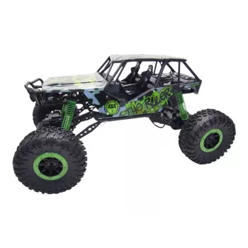 Coche RC Crawler Crazy Rock verde 1:10 /14+