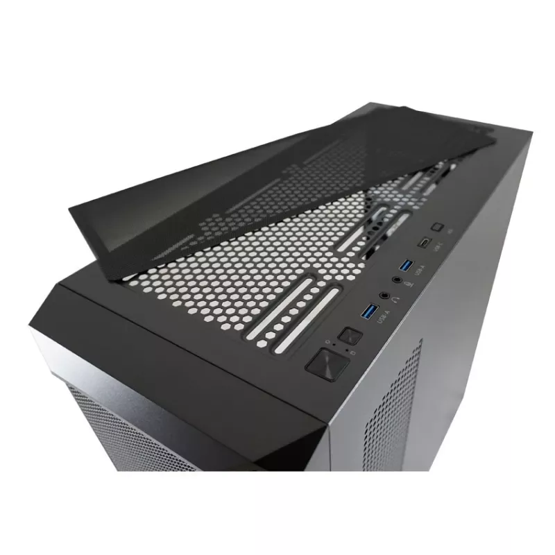 LC-Power Gaming 804B semitorre negra