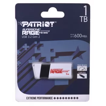 Memoria USB PATRIOT PEF1TBRPMW32U — 1 TB, USB Type-A, USB 3.2 Gen 2, blanca