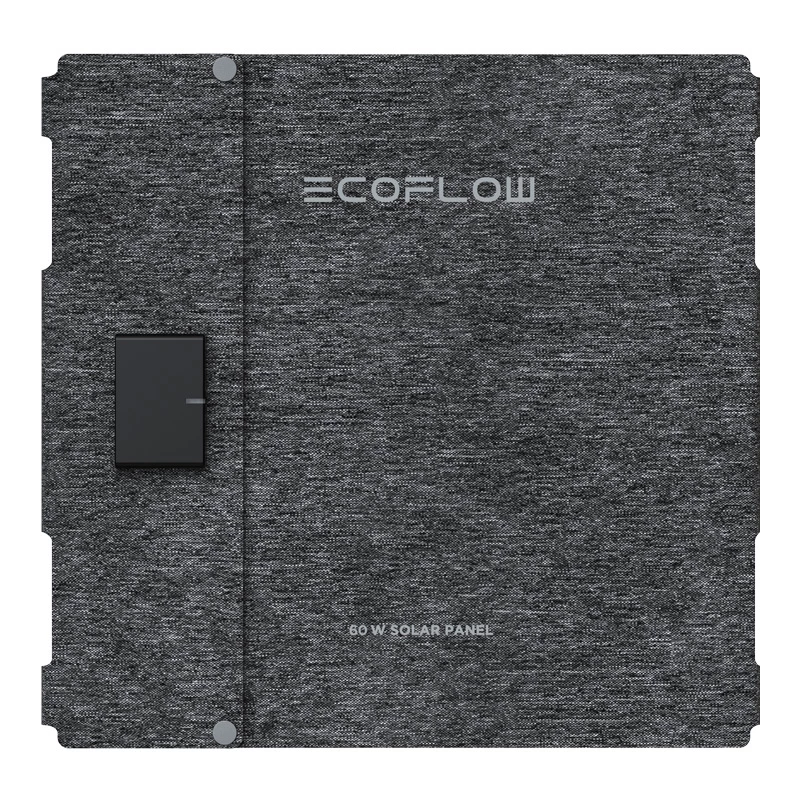 Panel solar plegable portátil EcoFlow 60W (USB-C)