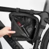 Rockbros B39-2 Bolsa de cuadro para bicicleta impermeable, negra
